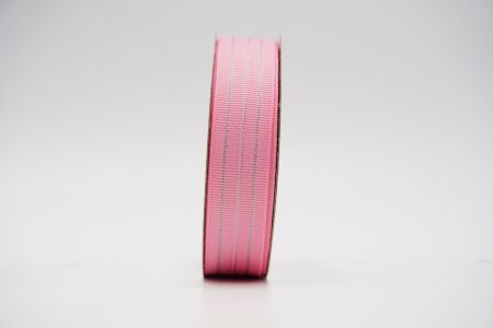 Multiple Striped Metallic Ribbon_K1741-209-1_pink